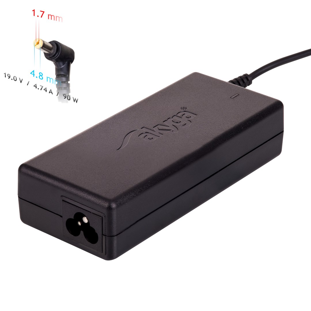 Akyga Ak-nd-08 Hp Compaq Lg Laptop-netzteil 19v 4,74a 90w 4,8 X 1,7 Mm