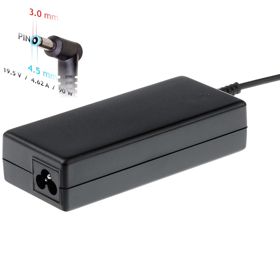 Akyga Ak-nd-26 Hp Laptop-netzteil 19,5 V 4,62 A 90 W 4,5 X 3,0 Mm + Stecker 1,2 M