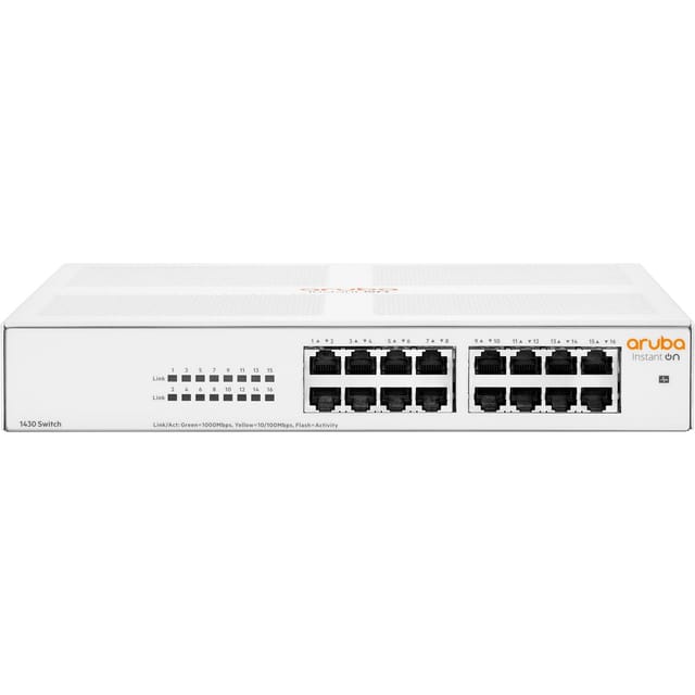 Networking Instant On Switch 16 Anschlüsse Gigabit 1430