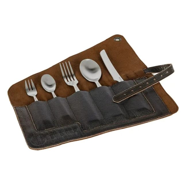 Bestecktasche aus Leder