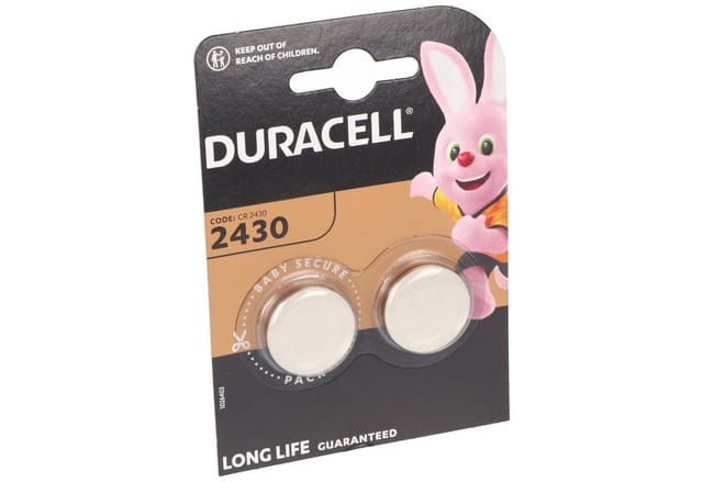 CR 2430 Lithium-Knopfzelle 3V, Batterie