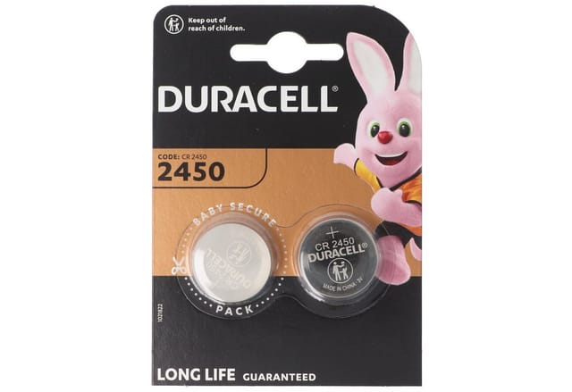CR 2450 Lithium-Knopfzelle 3V, Batterie