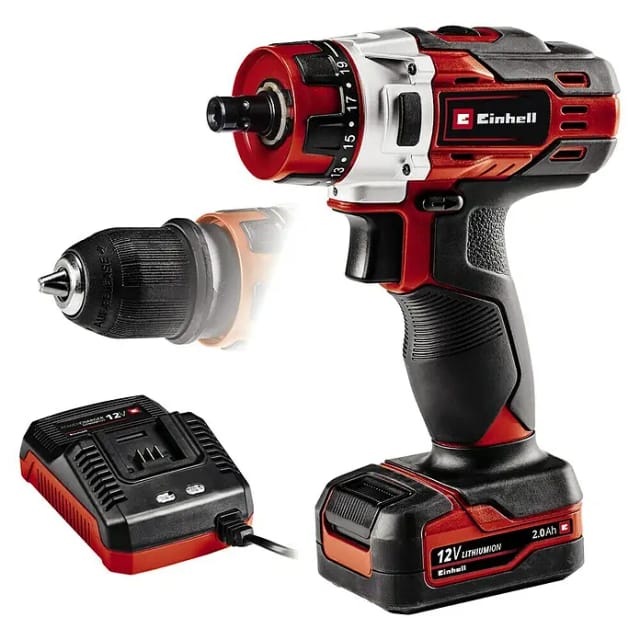 Akku-Bohrschrauber TE-CD 12/1 X-Li, 12Volt
