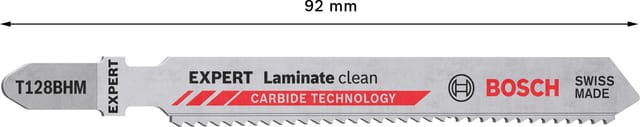 Expert Stichsägeblatt T 128 BHM ''Laminate Clean''