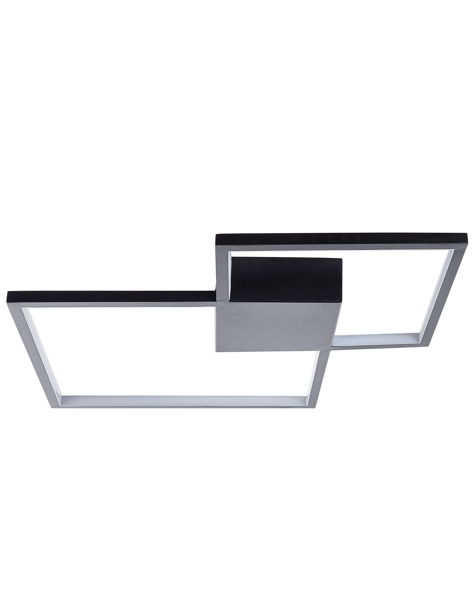 Led Deckenlampe Oksu Metall Schwarz