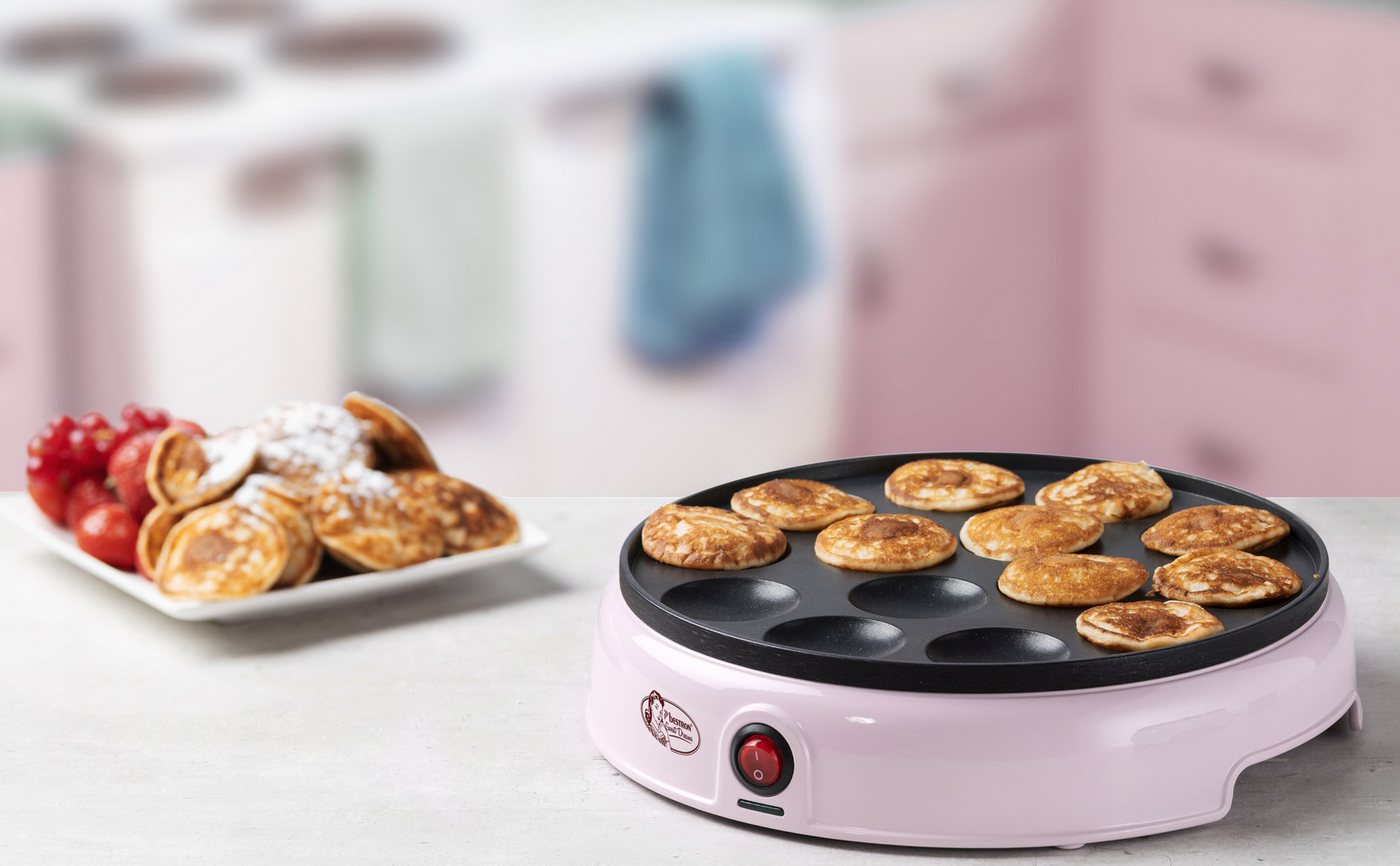 Poffertjes-gerät Apfm700sdp 800 W Rosa Bestron