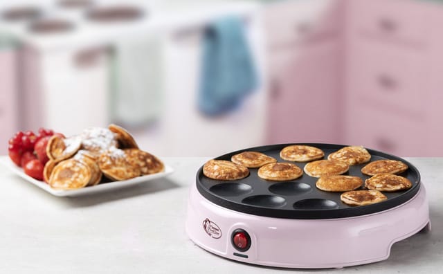 Poffertjes-gerät Apfm700sdp 800 W Rosa Bestron