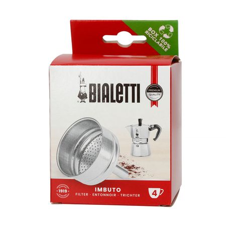 Bialetti - Ersatztrichter Für 4 T Aluminium-kaffeemaschinen