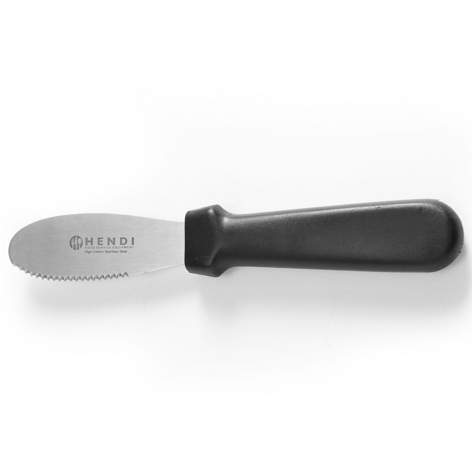 Buttermesser Aus Edelstahl Mit Wellenschliff - Hendi 855768