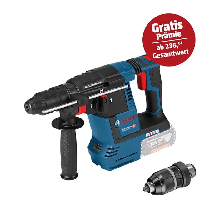 Akku-Bohrhammer GBH 18V-26 F Professional solo, 18Volt