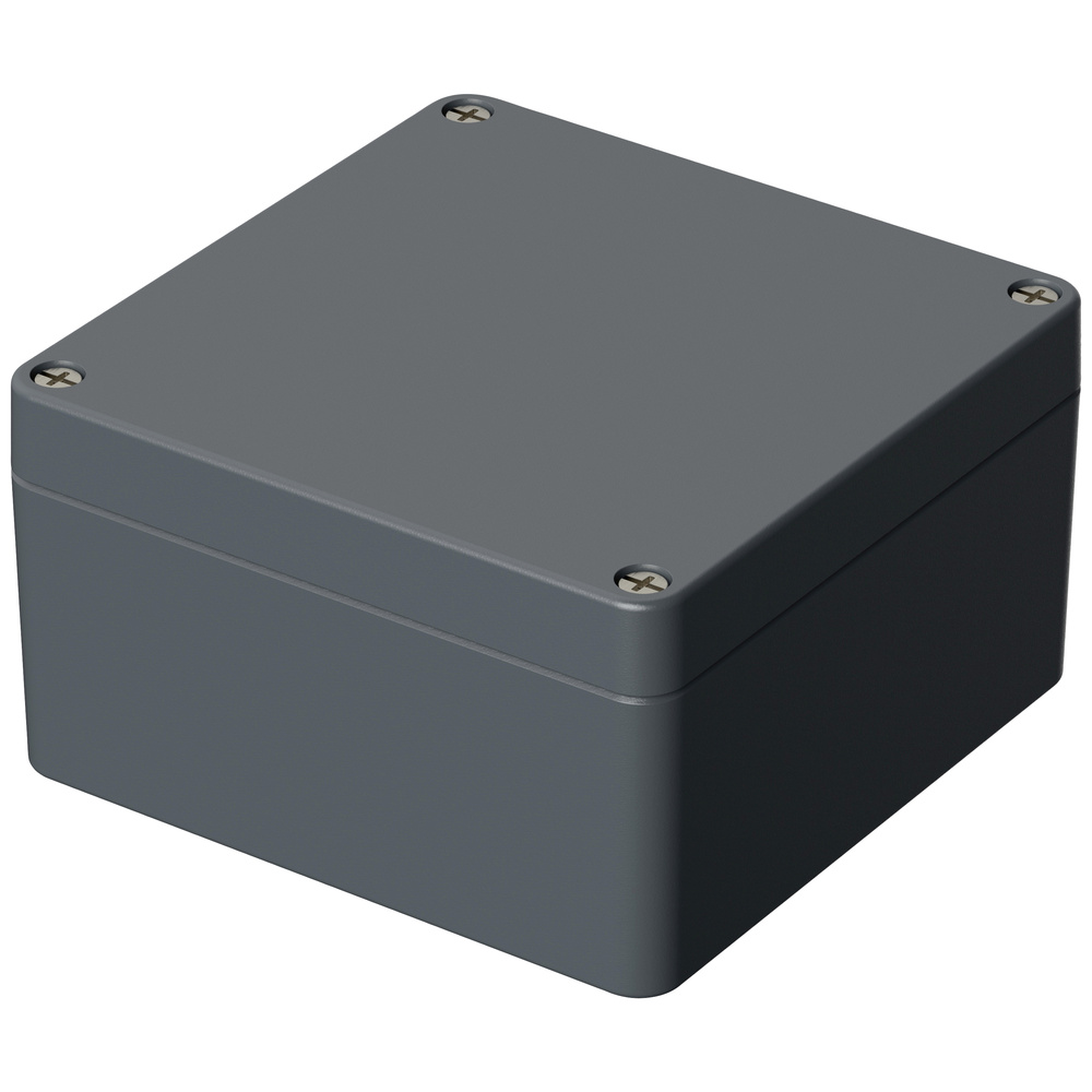 Euromas A 125 01125000 Industrie-gehäuse 160 X 160 X 90 Aluminium Silber-grau (ral 7001) 1 S - Bopla