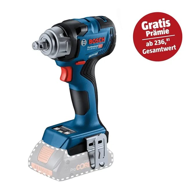 Akku-Schlagschrauber GDS 18V-330 HC Professional solo, 18Volt
