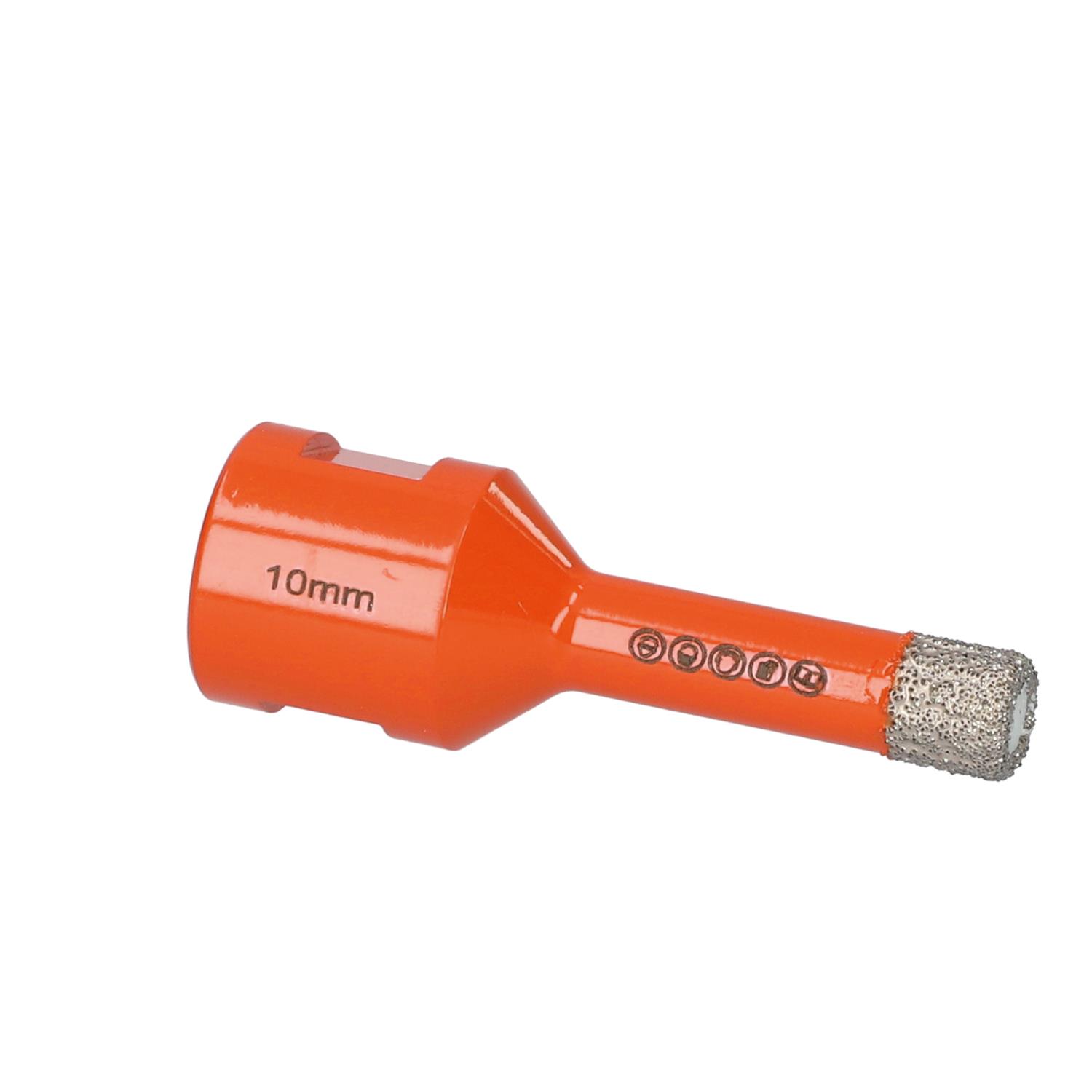 Btec - Diamantbohrkrone Special Orange M14 Fliesen, Keramik, Feinsteinzeug 10 Mm - Orange