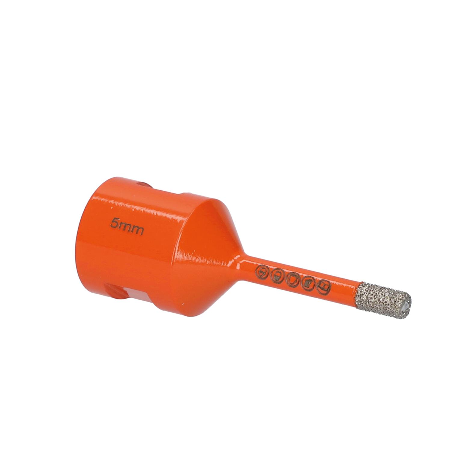 Btec - Diamantbohrkrone Special Orange M14 Fliesen, Keramik, Feinsteinzeug 5 Mm - Orange