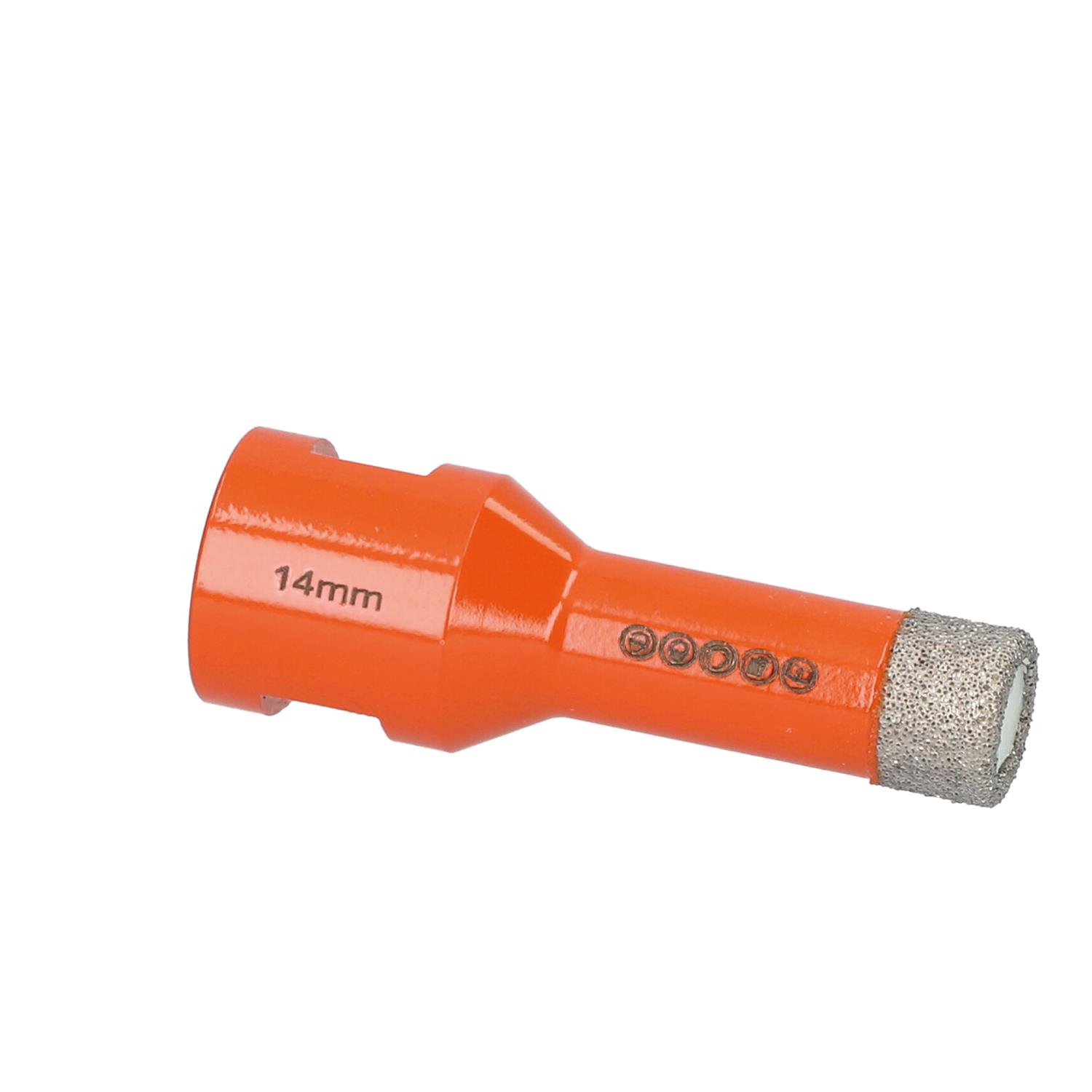 Diamantbohrkrone Special Orange M14 Fliesen, Keramik, Feinsteinzeug 14 Mm