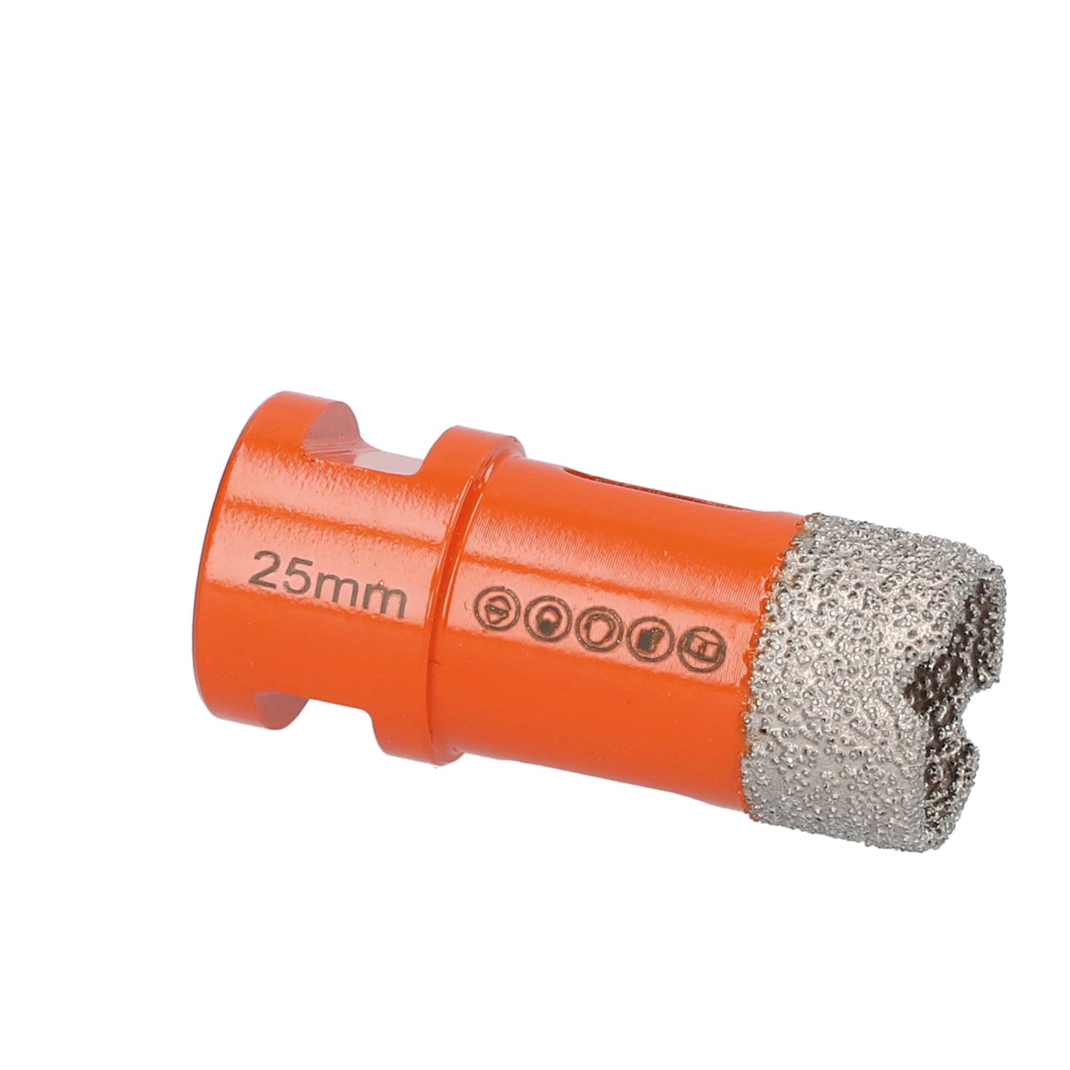 Diamantbohrkrone Special Orange M14 Fliesen, Keramik, Feinsteinzeug 25 Mm