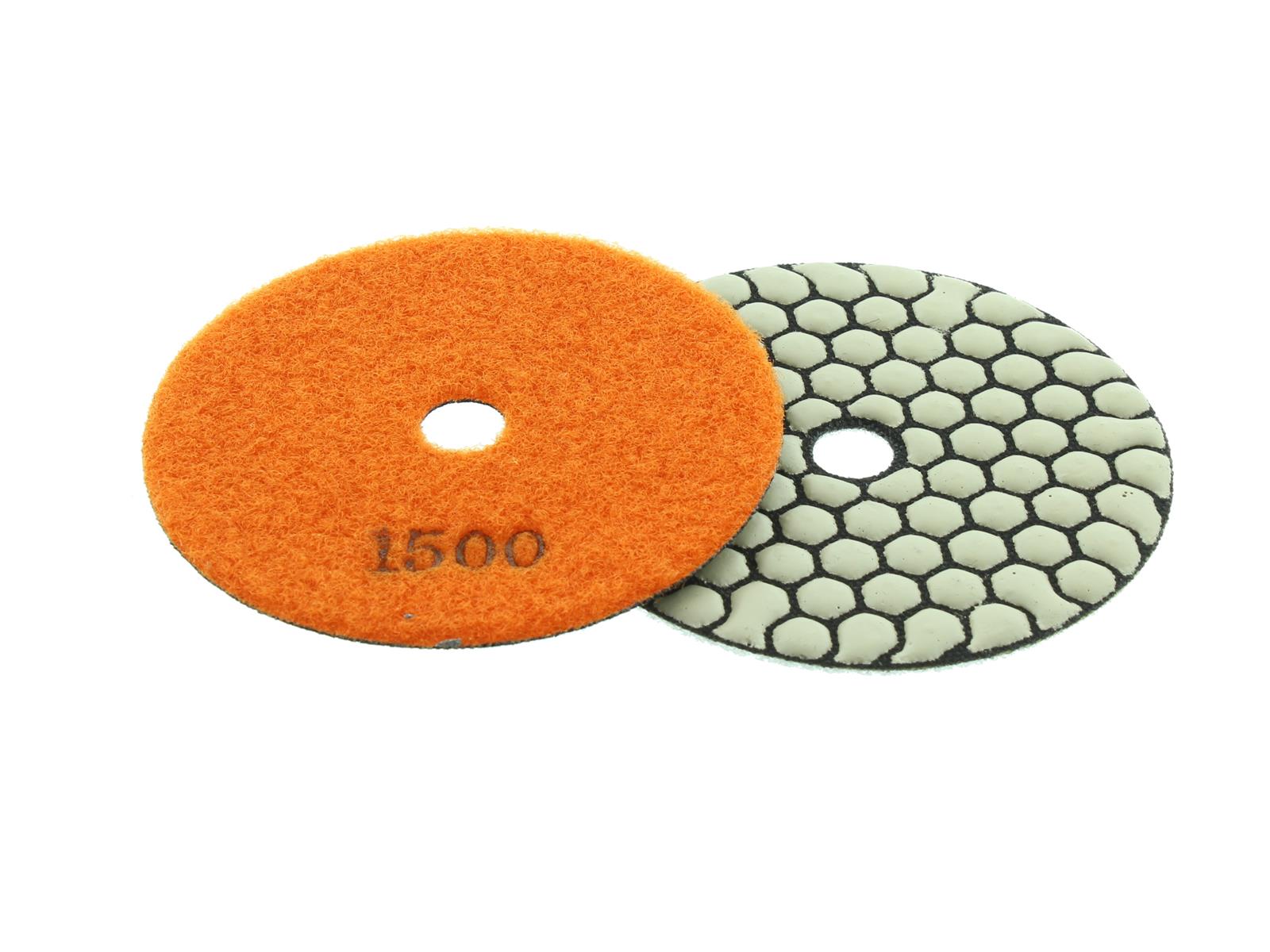 Trocken-schleifpad Mit Klettverschluss K 1500