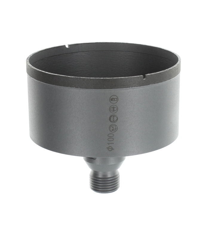Diamant Fliesen Nassbohrkrone Premium G1/2 Außen Aufnahme 100 Mm