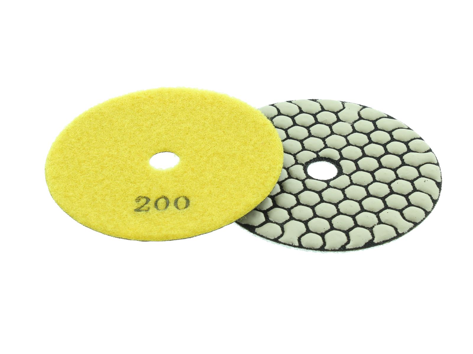 Trocken-schleifpad Mit Klettverschluss K 200