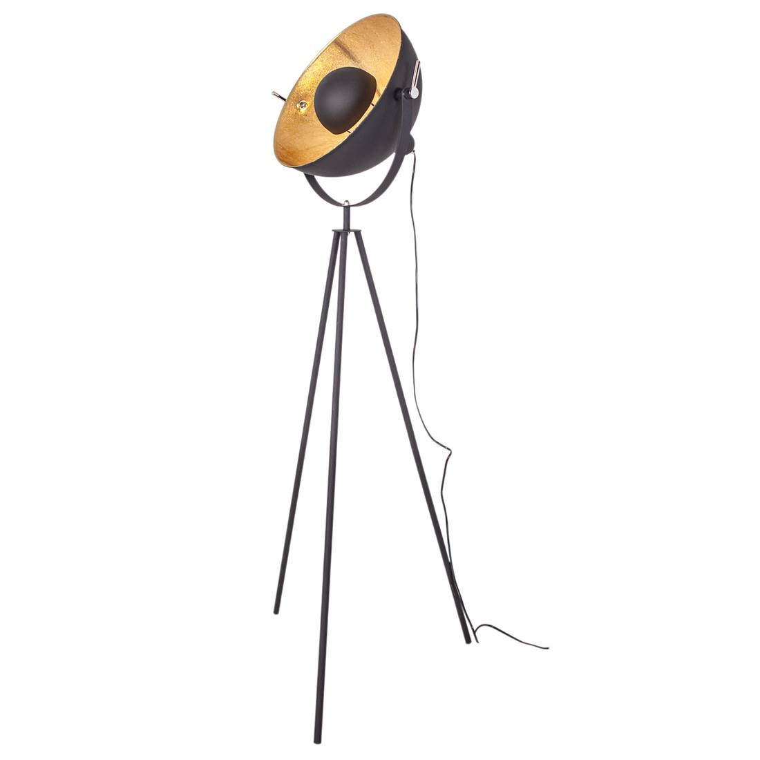 Stehleuchte Captain Mini Schwarz / Gold"-"018240