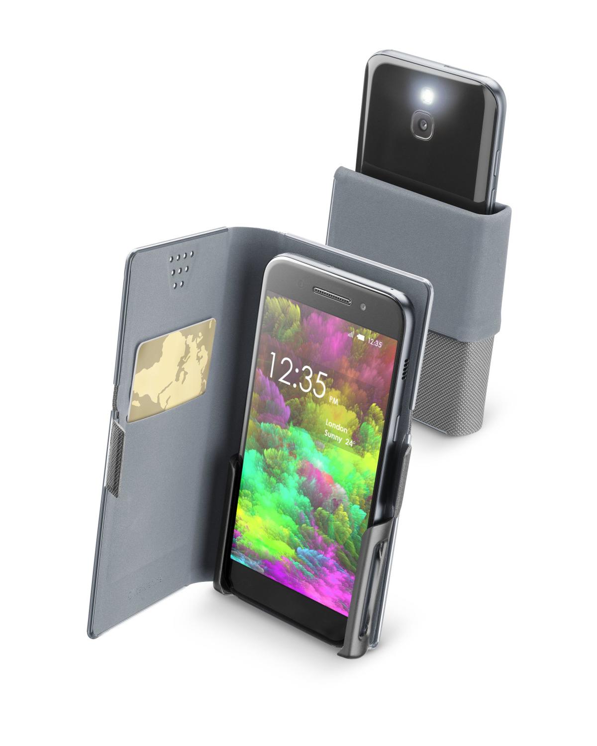 Cellularline Slide & Click - L: (max Smartphone Size: 90mm X 170mm)