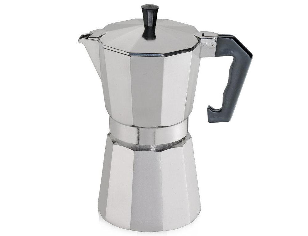 Cilio Aluminum Classico Aluminium-induktionskaffeemaschine, Durchmesser 9 X 23,5 Cm, 9 Tassen