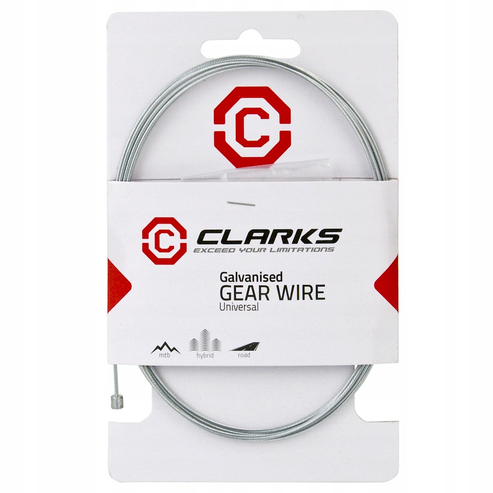Clarks Schaltkabel, Verzinkt, Rennrad/mtb