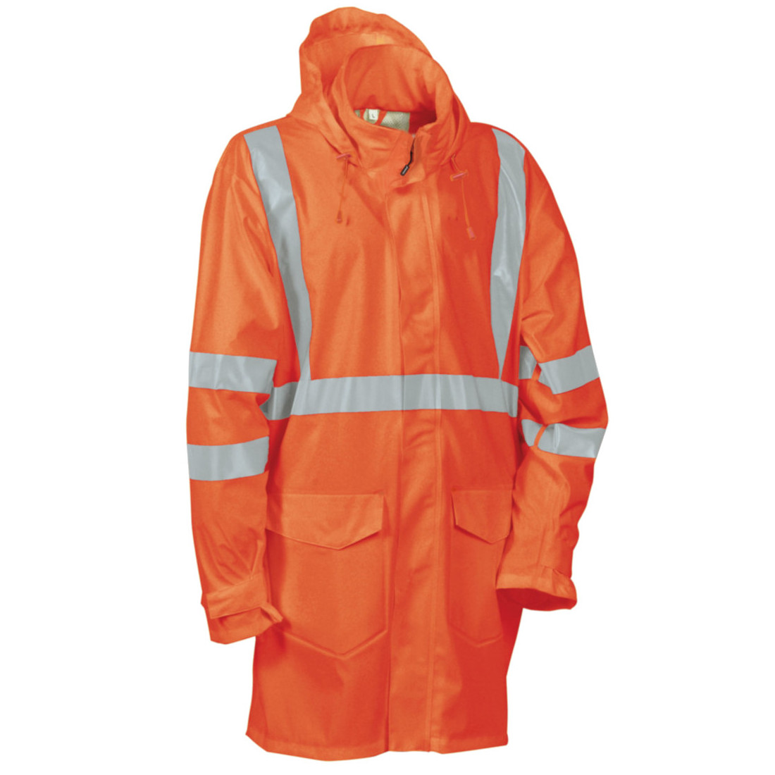 Cofra Warnschutz Regenmantel En Iso 20471, En 343 Orange M