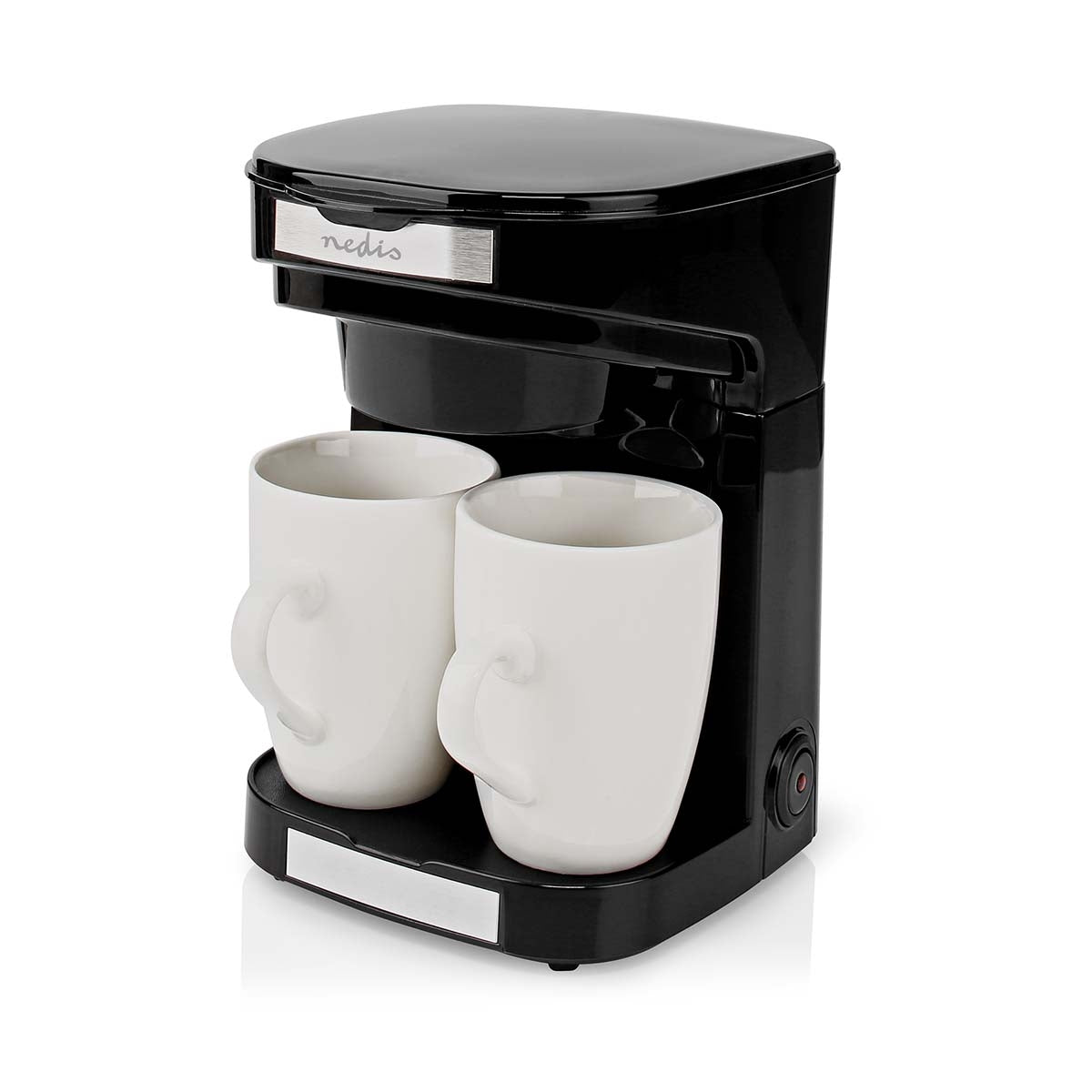 Unbekannt - Kaffeemaschine Filterkaffee 025 L 2 Tassen Schwarz