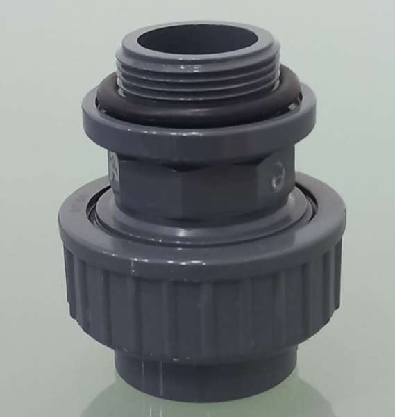 Sonderangebot Pvc U Kunststoff Verschraubung 50x1 1/2"ag Mit O-ring 1020124055000