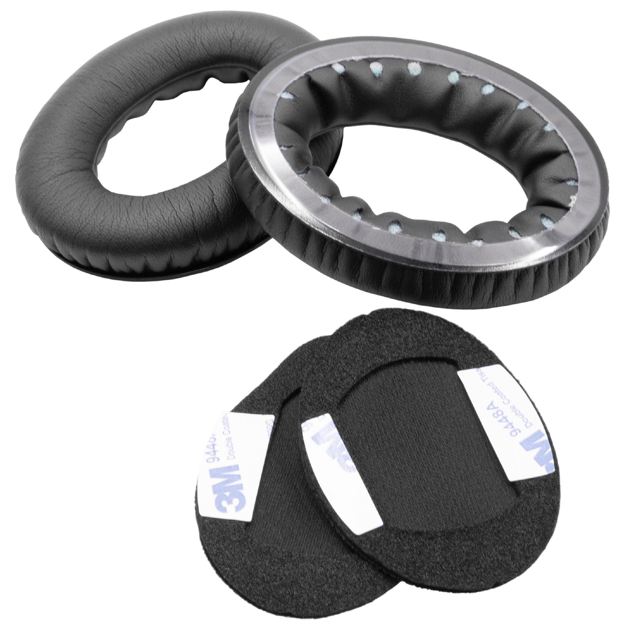 Vhbw Ohrpolster Kompatibel Mit Bose Around-ear Ae1 Kopfhörer Headset Polyurethan / Schaumstoff Schwarz