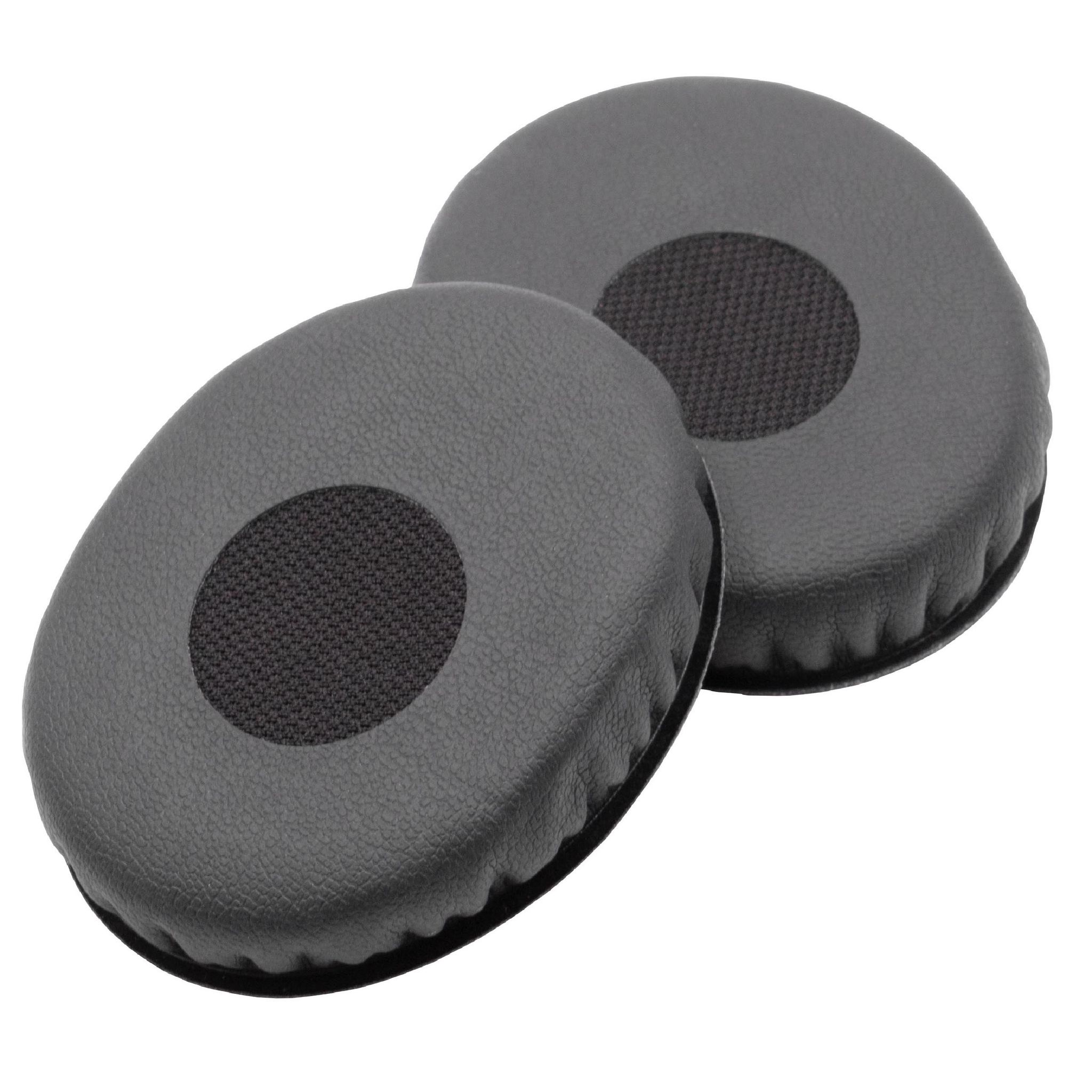 Vhbw Ohrpolster Kompatibel Mit Sennheiser Hd220 Hd219, Hd229, Hd228, Hd218 Kopfhörer Headset, Polyurethan / Schaumstoff Schwarz