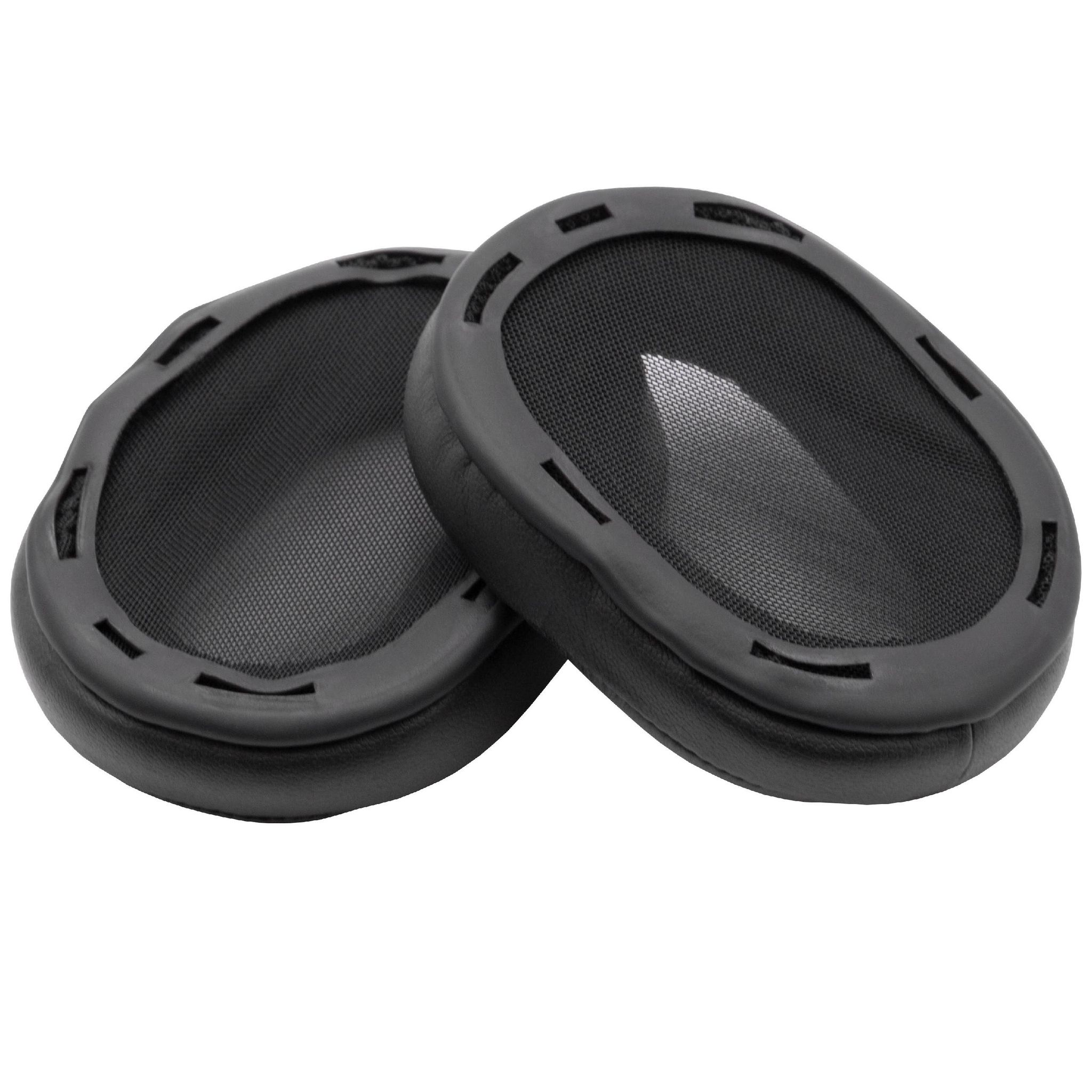 Vhbw Ohrpolster Kompatibel Mit Sony Mdr-1rbtmk2 Mdr-1r, Mdr-1rmk2, Mdr-1rnc Kopfhörer Headset, Polyurethan / Schaumstoff Schwarz