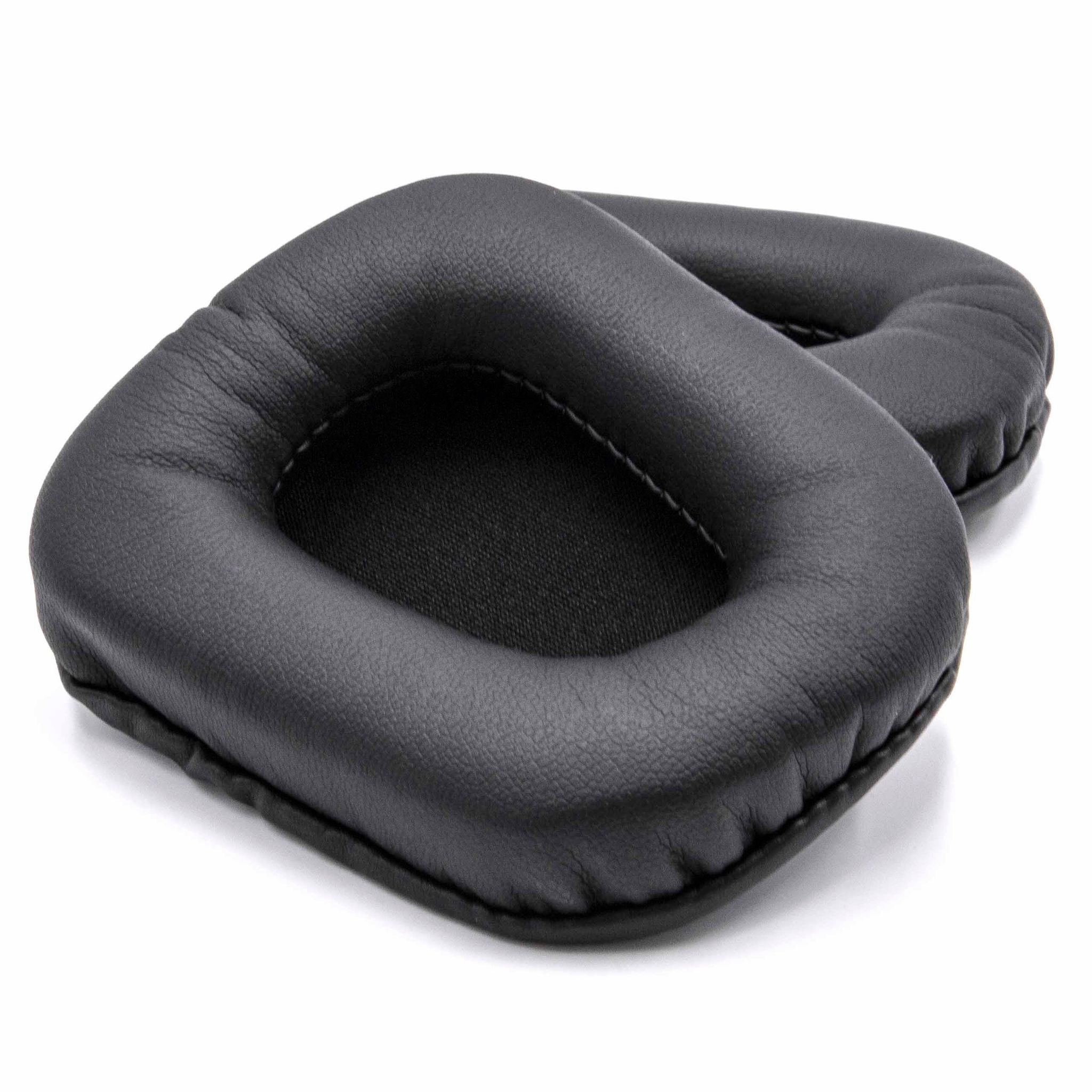 Vhbw 2x Ohrpolster Kompatibel Mit Razer Electra Kopfhörer Headset Polyurethan Schwarz