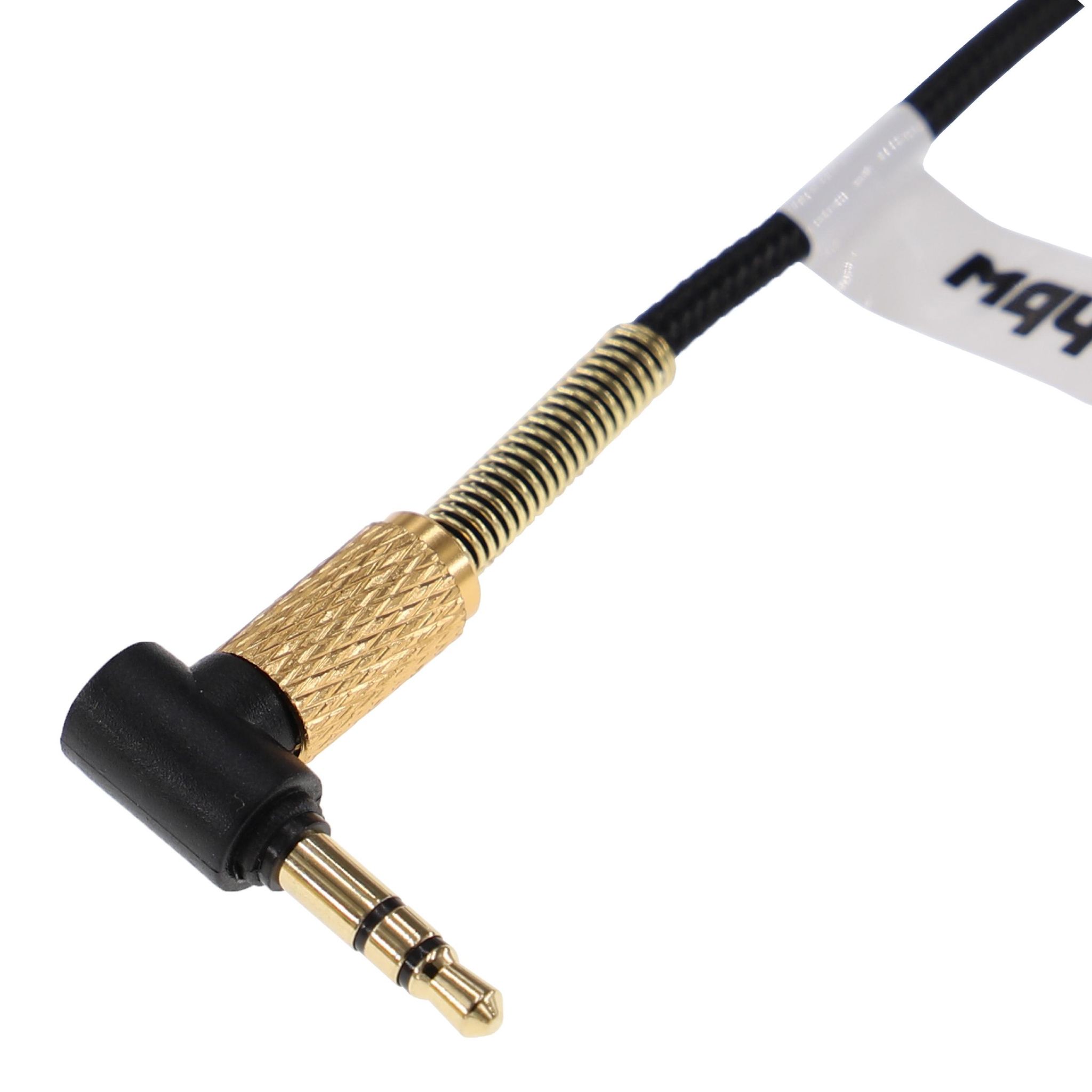 Vhbw Audio Aux Kabel Kompatibel Mit Akg K240 Mk Ii K240 Studio, K271 Mk Ii Kopfhörer - Audiokabel 3,5mm Klinkenstecker Auf 6,3 Mm, 120 Cm Schwarz