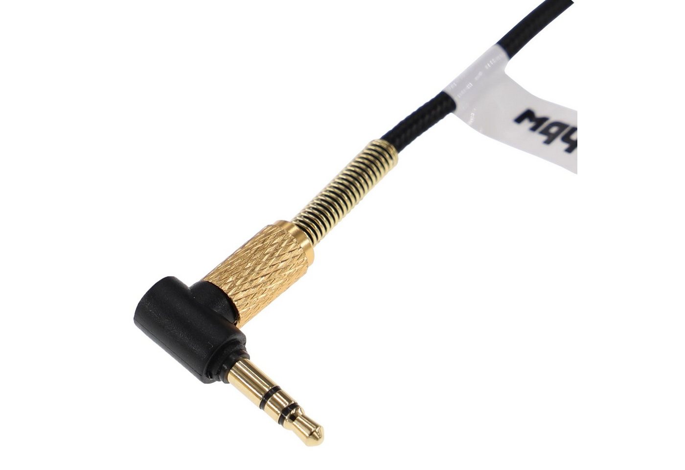 Vhbw Audio Aux Kabel Kompatibel Mit Akg K702 Q701, K712, K701 Kopfhörer - Audiokabel 3,5mm Klinkenstecker Auf 6,3 Mm, 120 Cm Schwarz Bild 3