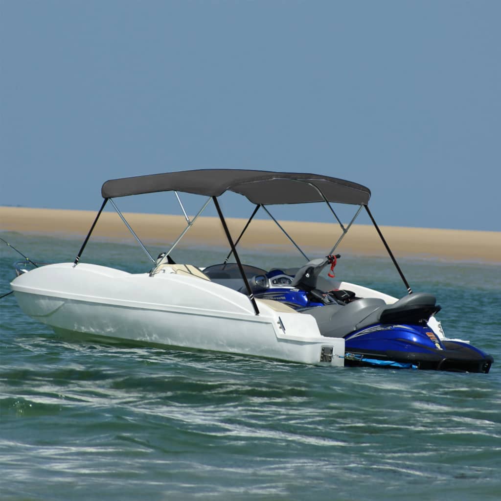 Perle Rare 3-bow Bimini Top Anthrazit 183x196x137 Cm