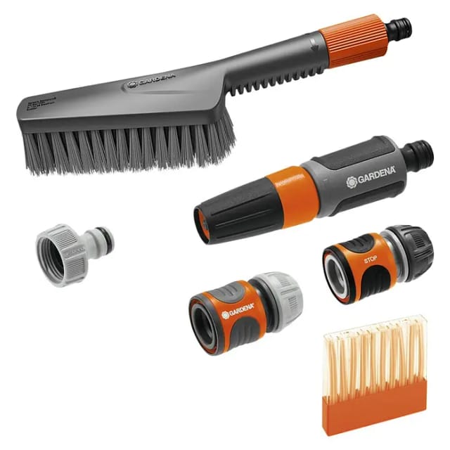 Cleansystem Grundausstattung mit Handbürste S soft, Waschbürste