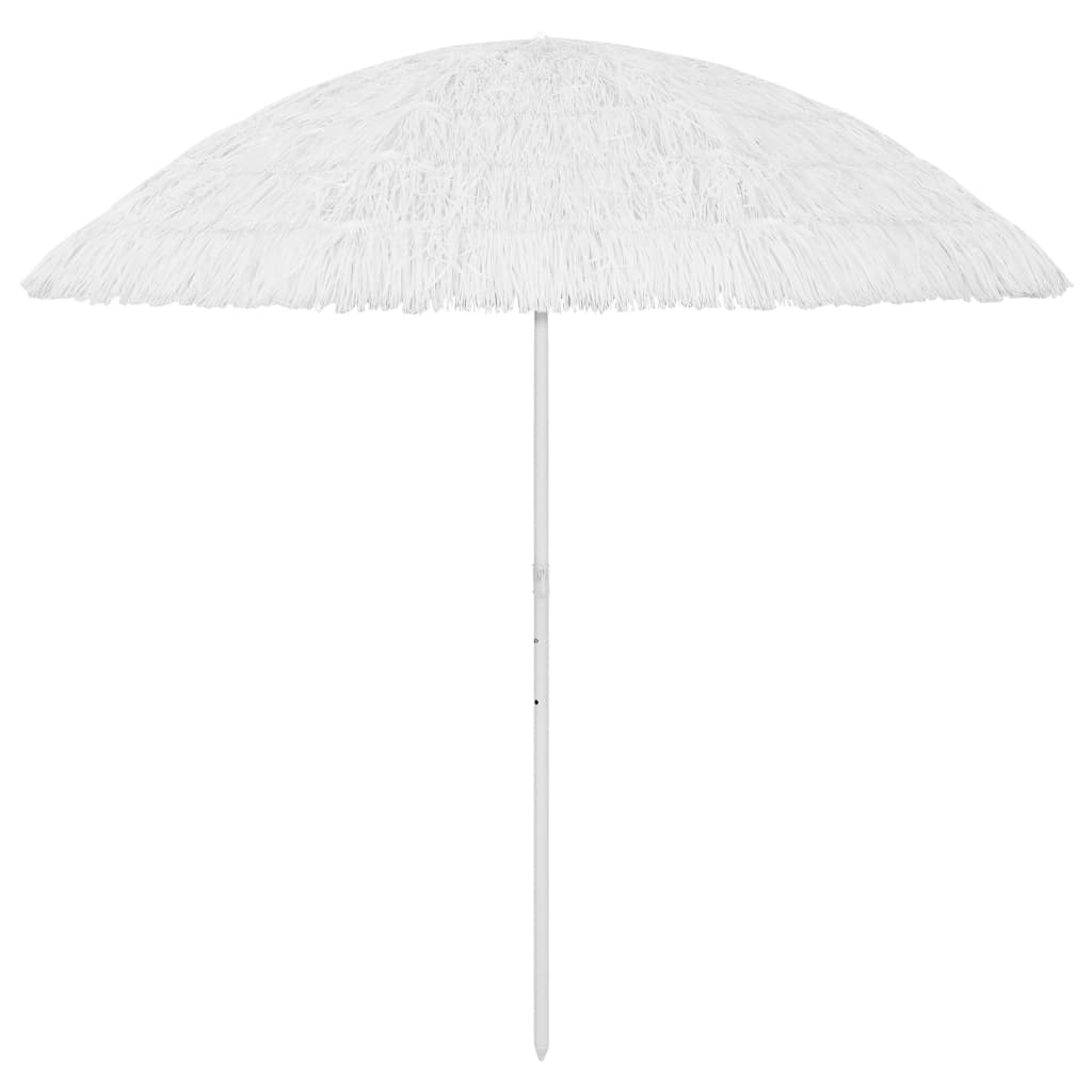 Sonnenschirm Hawaii Weiß 300 Cm Vidaxl