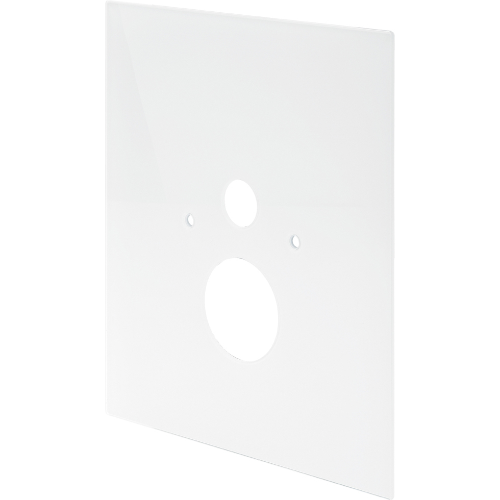 Abdeckplatte 8040.16 In 560x490mm Glas Klar/hellgrau