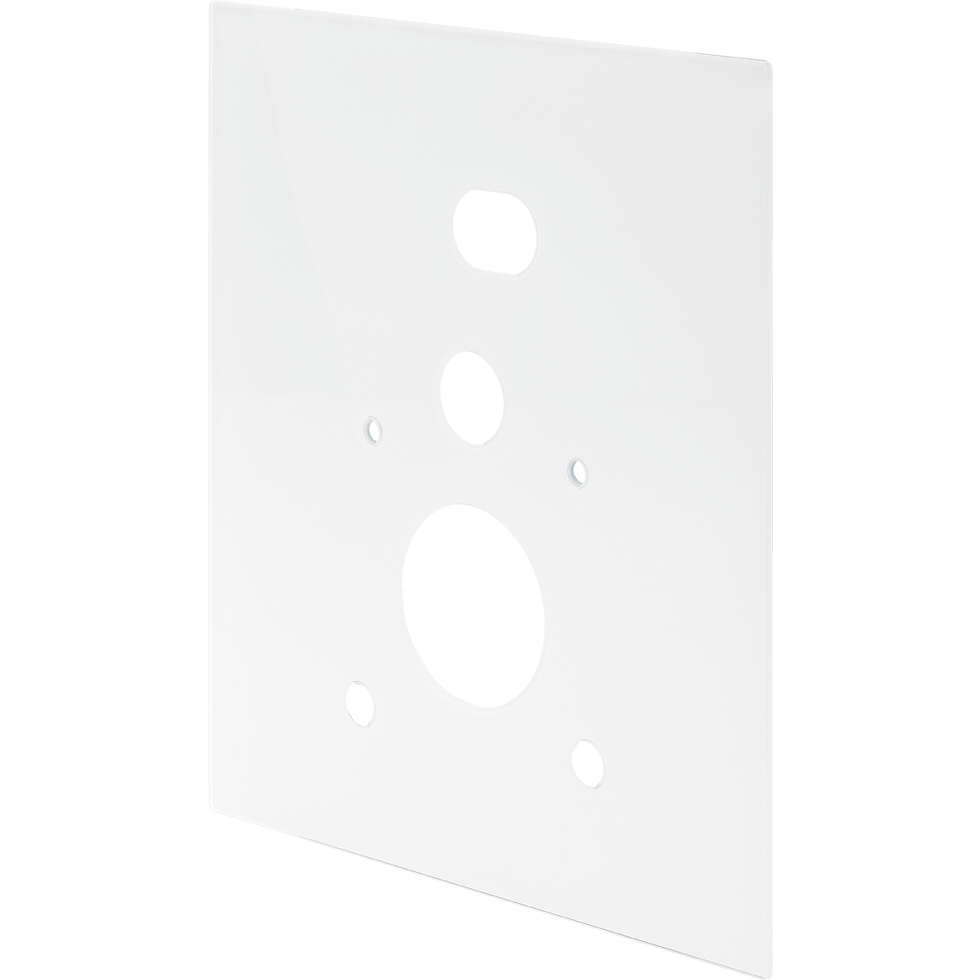Abdeckplatte 8040.22 In 560x490mm Glas Klar/hellgrau