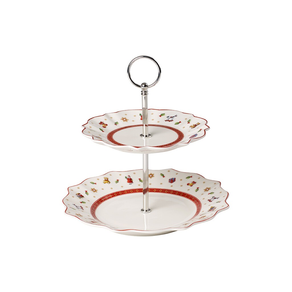 Villeroy & Boch Toy's Delight Zweistöckige Tortenplatte S