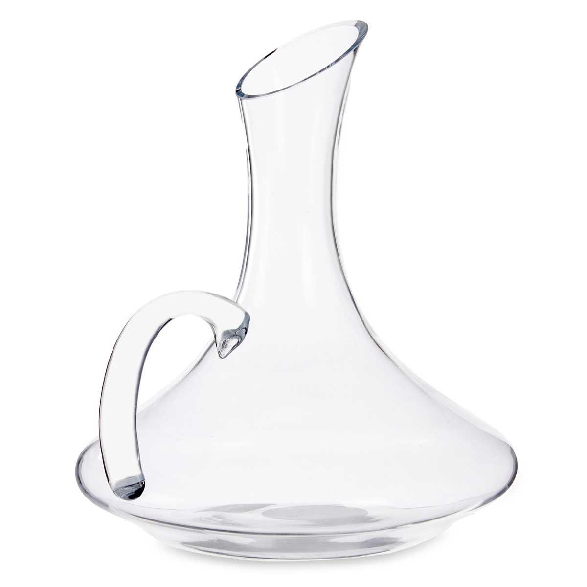 Glas-weinkaraffe, 1,5 L, Rund, Mit Henkel