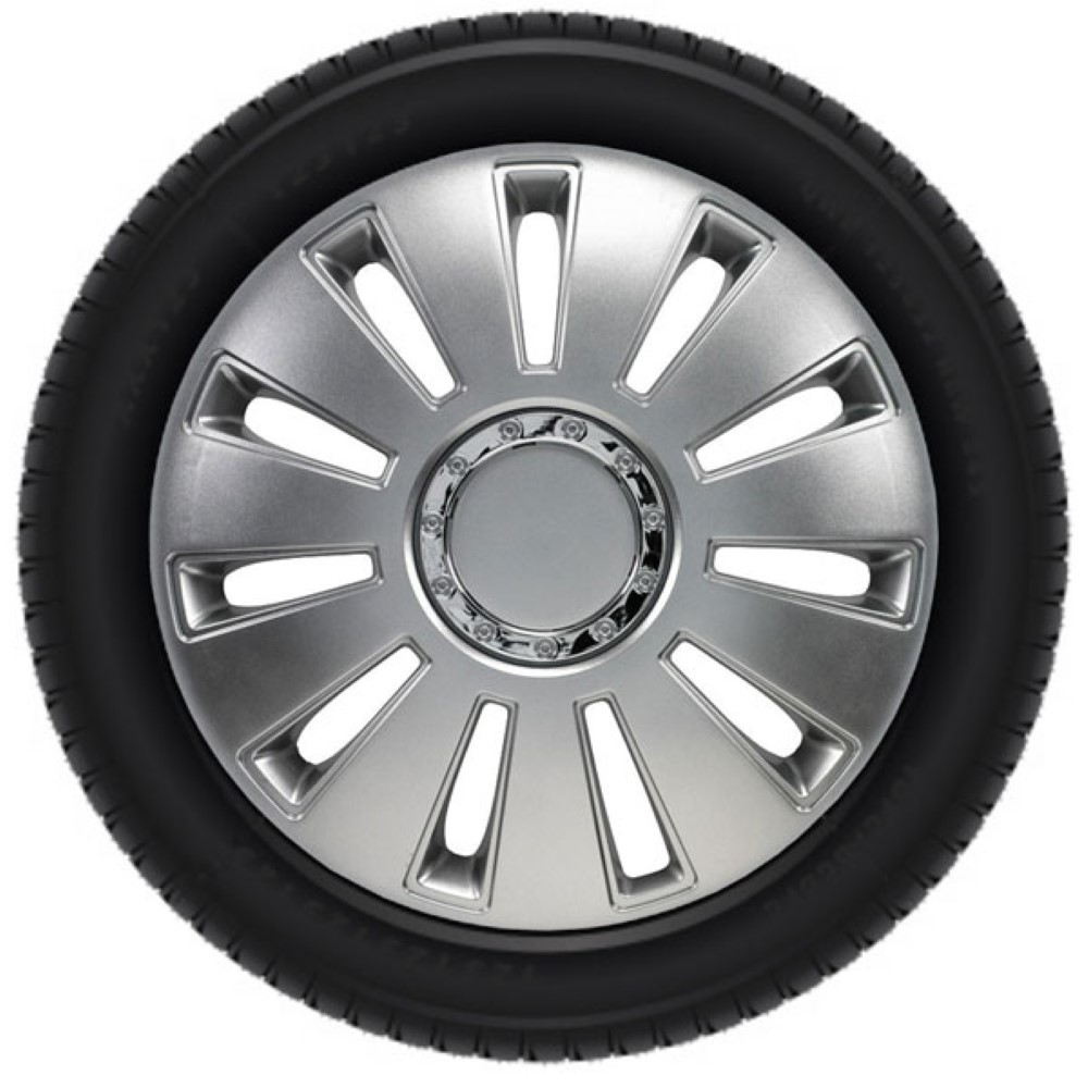 Radkappen-satz - 15 Zoll - Silverstone - Silber