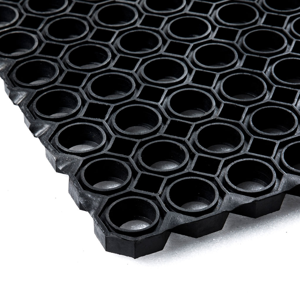 Vivol - Schwerlast-ringgummimatten - 'heavy Duty' - 100x150cm - 23 Mm