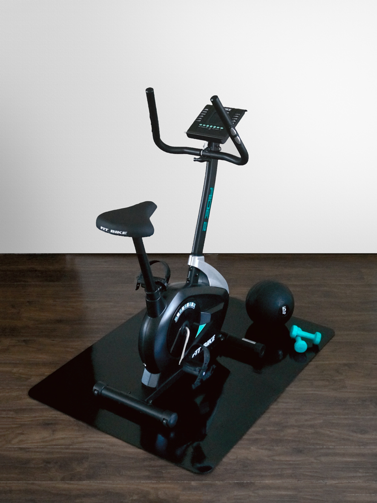 Vivol - Unterlage / Schutzmatte Für Fitnessgeräte - Schwarz - 120x150 Cm
