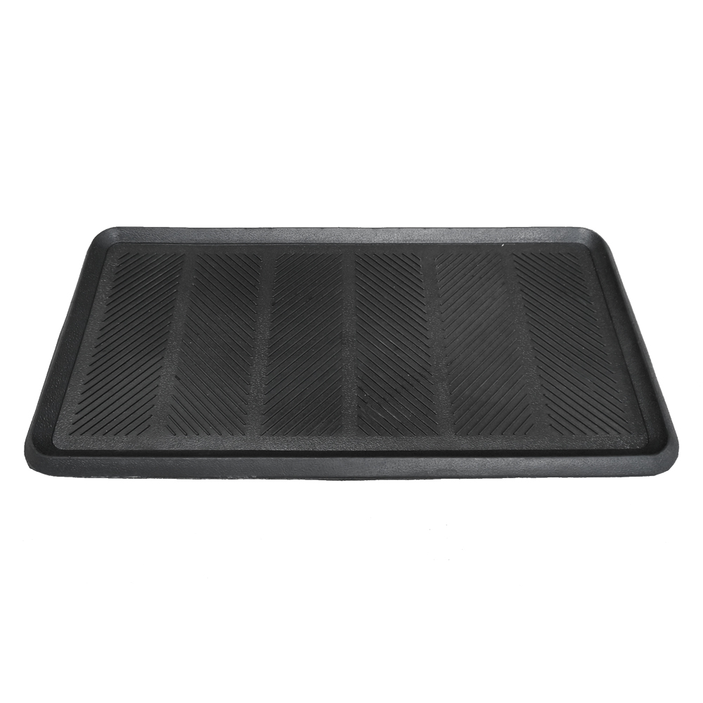 Vivol - Schuhabtropfschale Aus Gummi - 40 X 80 Cm - Große Schuhablage Mit Hohem Rand