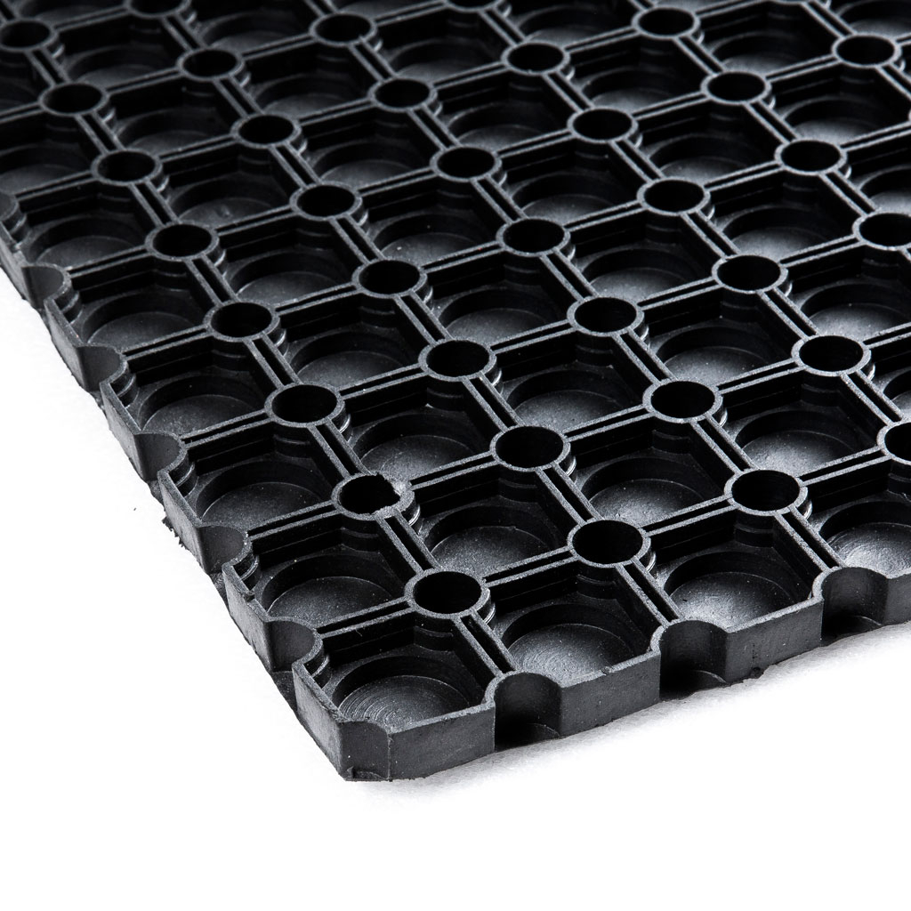 Wasserdichte Gummi-ringmatte 100 X 150 Cm - Geschlossener Boden