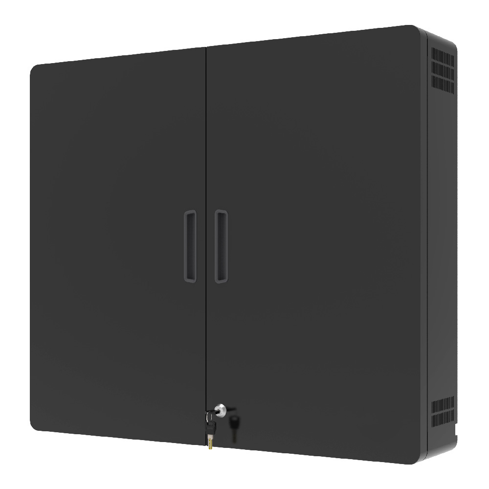 Tablet-schrank Safelock16 - Usb - Wandmontage - Kompakter Ladeschrank Für 16 Tablets