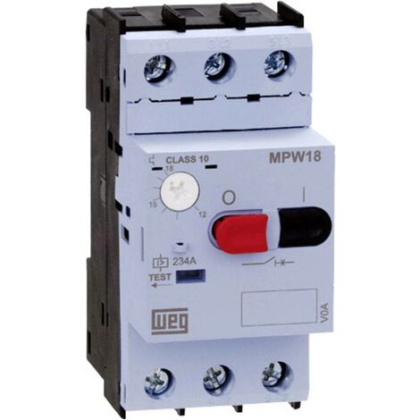 Weg - 12429368 Mpw18-3-d016 Motorschutzschalter Einstellbar 1.6 A 1 St.